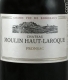 2002er Chateau Moulin Haut Laroque 6,0 Imperialflasche (Versandkosten bitte anfragen)